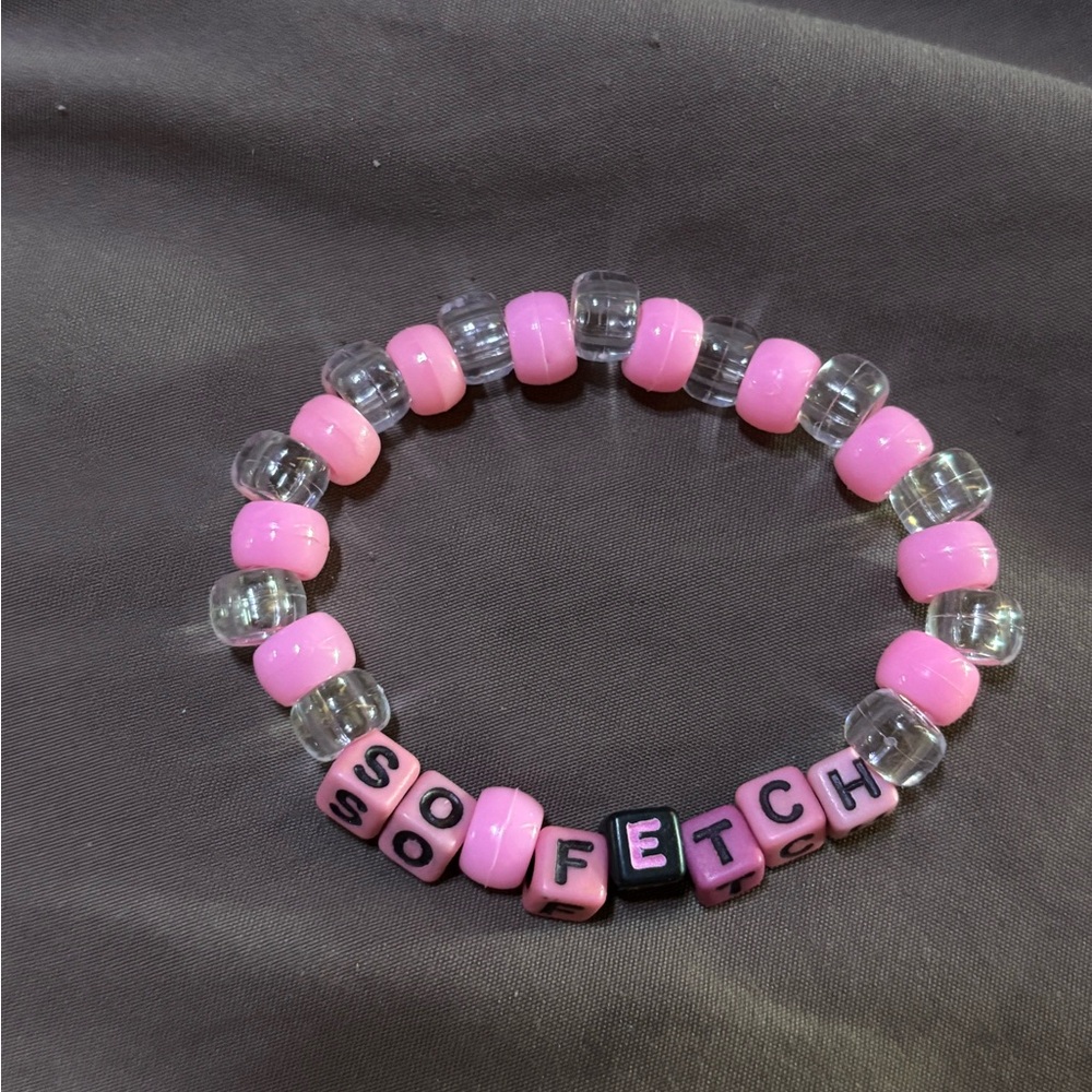 Mean girls “So Fetch” bracelet